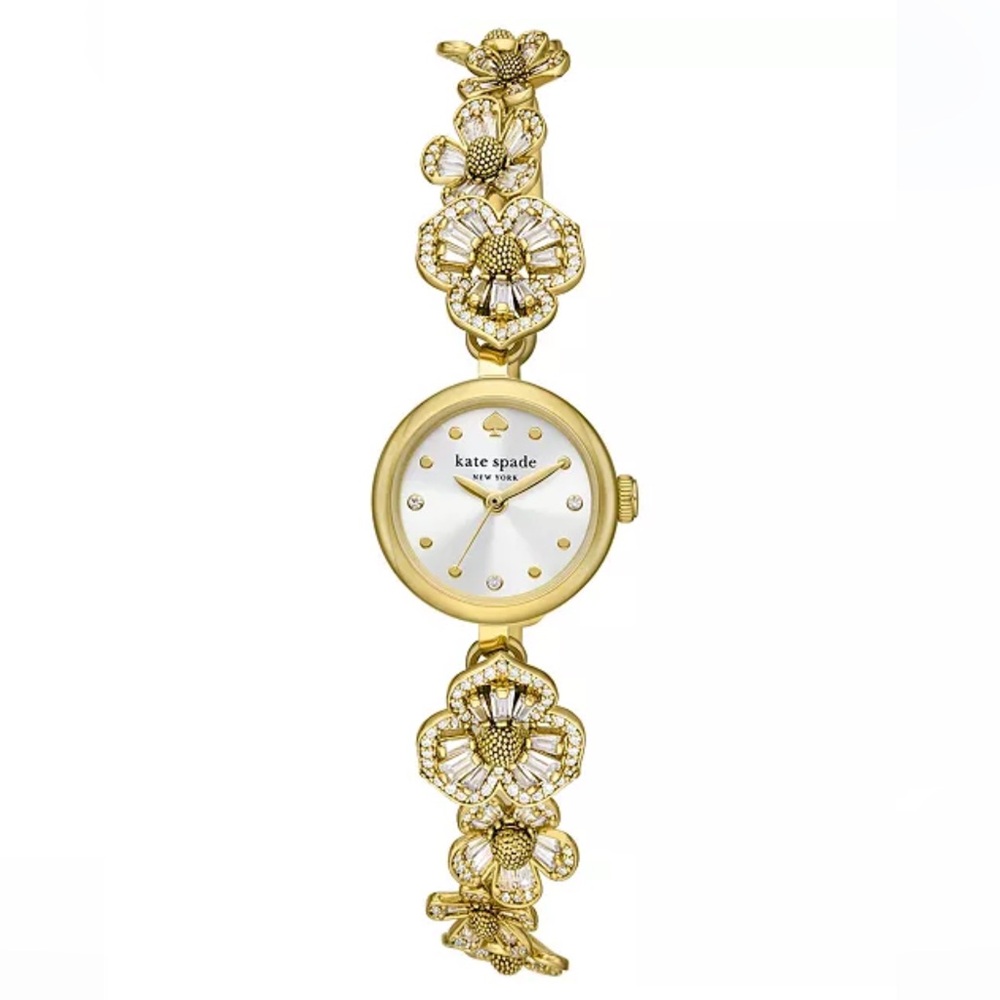Kate Spade Monroe Gold Floral Women's Watch